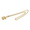 Matelasse Coco Mark Necklace in Gold Plated from Chanel 3