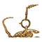 Matelasse Coco Mark Necklace in Gold Plated from Chanel 5