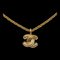 Coco Mark Matelasse Necklace from Chanel 1