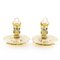 Here Mark Earrings Matelasse Vintage Gold Plated 94P from Chanel, Set of 2 4