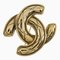 CHANEL COCO Spilla con marchio Matelasse placcata in oro ca. 31.4g Donna I111624151, Immagine 1