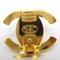 Chanel Ohrring Ohrring Vergoldetes Gold, 2 . Set 4