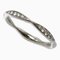 Platinum Camellia Half Eternity Diamond Ring from Chanel 1
