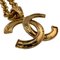 CHANEL 94P chain here mark necklace gold unisex, Image 6