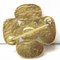 Piedra Cocomark vintage en dorado de Chanel, Imagen 2