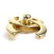 Coco Mark Turnlock Metal Gold Brooch from Chanel 2