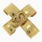 CHANEL Cross Cocomark Vintage Gold Plated 94P Women's Brooch 1
