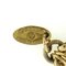 Collar de lupa CHANEL de doble cadena vintage bañado en oro Made in France Ladies, Imagen 7