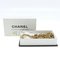 Collar de lupa CHANEL de doble cadena vintage bañado en oro Made in France Ladies, Imagen 8