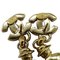 Chanel Earrings Women's Brand Coco Mademoiselle Gold Binaural Accessories 02P, Set of 2, Image 7