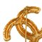 CHANEL Cocomark Lava 95A Metal Gold Brooch, Image 3