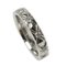 Pt950 Platinum Matelasse Medium 10p Diamond Ring from Chanel 2
