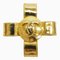 97A Coco Mark Cross Ribbon Brosche mit goldener Anstecknadel von Chanel, 1997 1