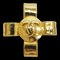 97A Coco Mark Cross Ribbon Brooch with Gold Pin from Chanel, 1997 1