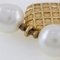 Collar bañado en oro con perla falsa de Chanel, Imagen 7