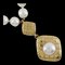 Collana placcata in oro con finta perla di Chanel, Immagine 1