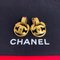 94p Engraved Coco Mark Earrings in Metal Fittings Gp from Chanel, Set of 2 1