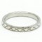 CHANEL Coco Crush Ring Mini Model Platinum Fashion No Stone Band Ring Silver, Image 4
