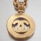 CHANEL necklace here mark gold pendant chain Lady's 5