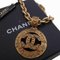 CHANEL necklace here mark gold pendant chain Lady's, Image 2