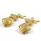 Matelasse Ribbon Earrings from Chanel, Set of 2 6
