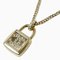 CHANEL Metal Cadena Long Pendant Necklace ABA342 43g ~ 82cm Women's 1
