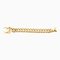 Coco Mark Turn Lock Chain Bracelet in Gold from Chanel 1