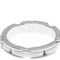 CHANEL Ultra Collection 1P Diamond Ring Small Size Ceramic, White Gold [18K] Fashion Diamond Band Ring Argento, Bianco, Immagine 7