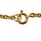Vergoldete Triple Coco Mark Halskette für Damen von Chanel 6