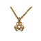 Triple Coco Mark Necklace Gold Plated Womens from Chanel 2