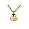 Triple Coco Mark Necklace Gold Plated Womens from Chanel 3