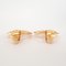CC Coco Mark Circle Earrings in Gold from Chanel, Set of 2 5