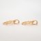 CC Coco Mark Circle Earrings in Gold from Chanel, Set of 2 2
