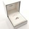 CHANEL Matelasse Fine Jewelry Ring Pt950 Platinum Diamond 8.5 Silver Ladies, Image 3