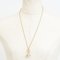 CHANEL Cocomark Flower Pearl Necklace Gold F23K 2