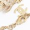 CHANEL Cocomark Flower Pearl Necklace Gold F23K 6