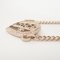 CC Coco Mark Strass Herz Halskette in Gold von Chanel 3