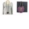 CHANEL Collar Locket Colgante Tweed / Cuero / Metal Rosa x Negro Dorado Mujer AB9485, Imagen 5