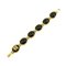CHANEL colored stone bracelet black gold 96A Bracelet 2