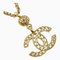Vergoldete Coco Mark Halskette von Chanel, 1995 1