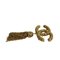 CHANEL 93A here mark metal fittings chain brooch corsage gold 86785, Image 3