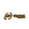 CHANEL 93A here mark metal fittings chain brooch corsage gold 86785, Image 4