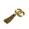 CHANEL 93A here mark metal fittings chain brooch corsage gold 86785 5