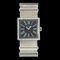 CHANEL Mademoiselle H0830 Reloj vintage para mujer con bisel de diamantes Esfera negra de cuarzo, Imagen 1