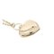 Heart Coco Mark Locket Long Necklace Gold B22c Accessories from Chanel, Image 3