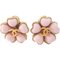 Gripoa Cherry Blossom Motif Earrings from Chanel, Set of 2 1