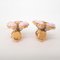 Gripoa Cherry Blossom Motif Earrings from Chanel, Set of 2 3