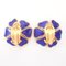 Coco Mark Flower Earrings from from Chanel, Set of 2 5