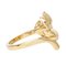 Plume K18yg Yellow Gold Ring from Chanel 2