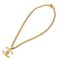 Turnlock Cocomark 97p Gold Chain Necklace from Chanel 3